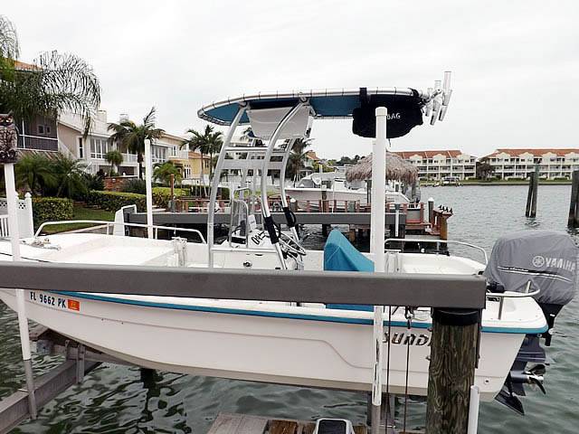 2005 Sundance B-18 Skiff with SG300 Boat T-Top