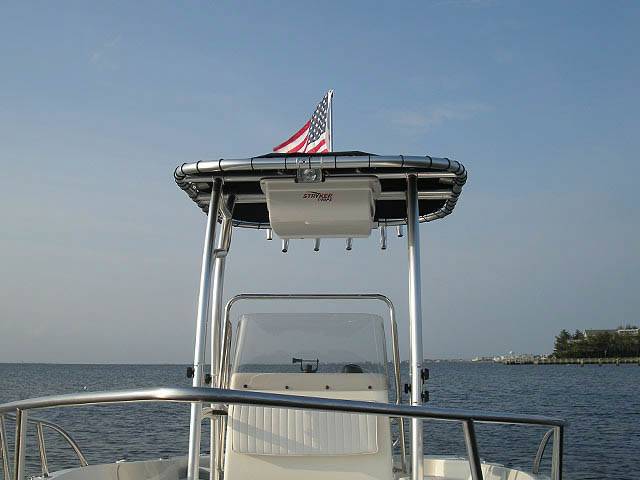 Sea Boss 190CC with SG600 Boat T-Top