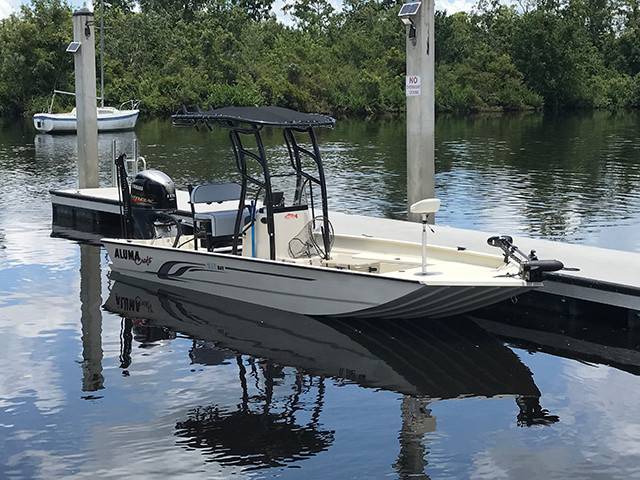2018 Alumacraft 2072 with SG900 Boat T-Top