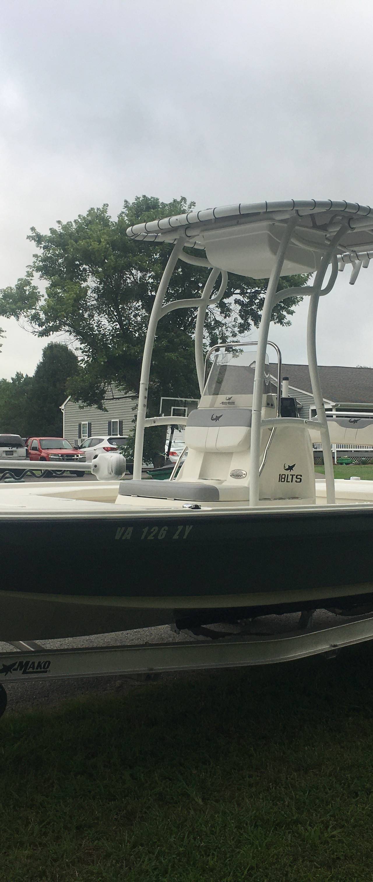 2020 Mako 18 LTS with SG600 Boat T-Top