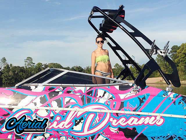 2006 Larson Senza 206 with FreeRide Wakeboard Tower