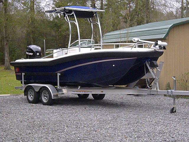 M2 Motor Yacht 21' Catamaran with SG600 Boat T-Top