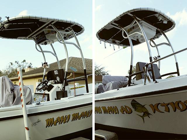 1978 Aquasport 19' with SG600 Boat T-Top