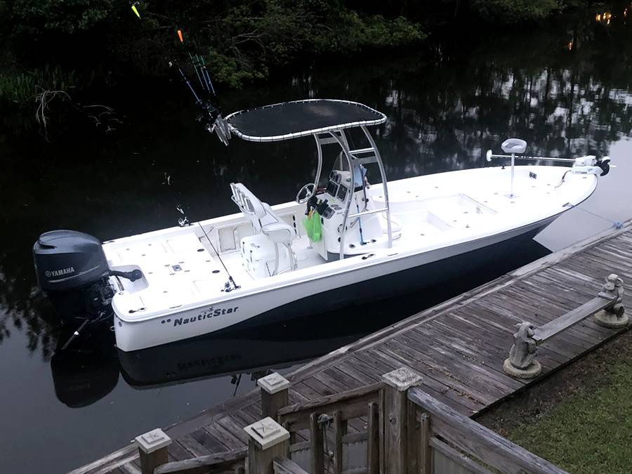 2014 NauticStar 244XTS with SG300 Boat T-Top, customer install photo