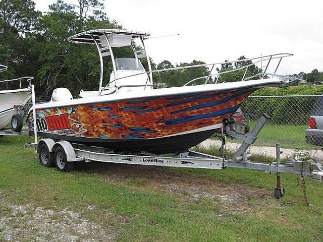 2003 Sea Fox 230 with SG300 Boat T-Top, customer install photo