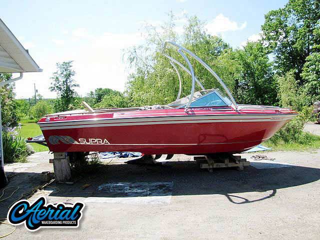 1986 Supra Sunsport Skier with Ascent 2.0 Wakeboard Tower