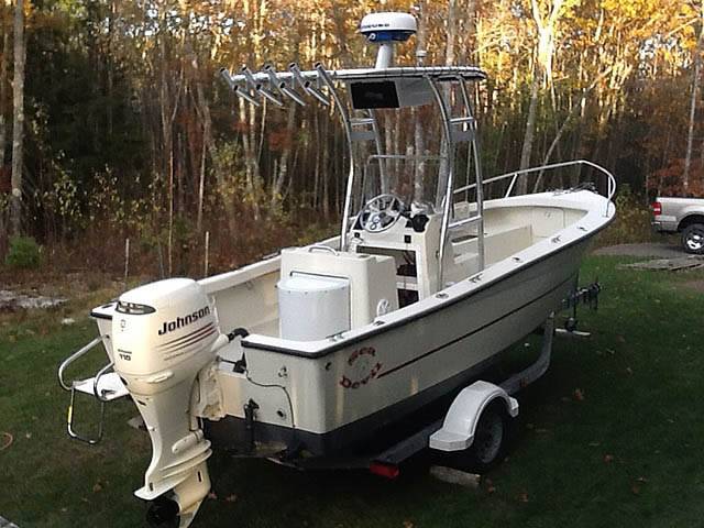 2005 Eastern Sea Devil with SG300 Boat T-Top