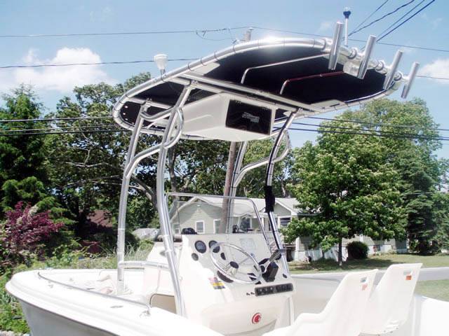 2003 Scout 185 with SG600 Boat T-Top