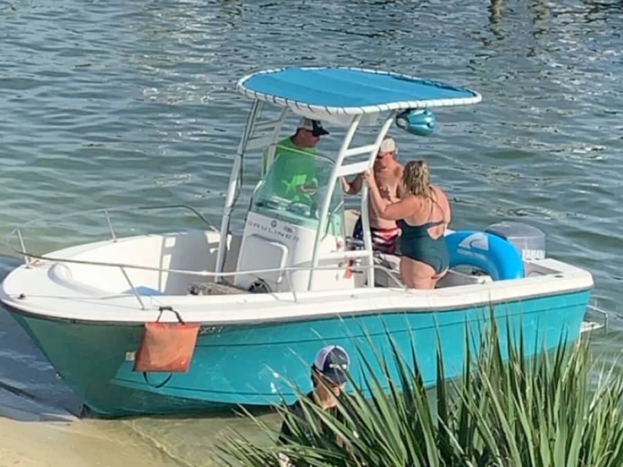 1999 Bayliner Trophy with SG300 Boat T-Top