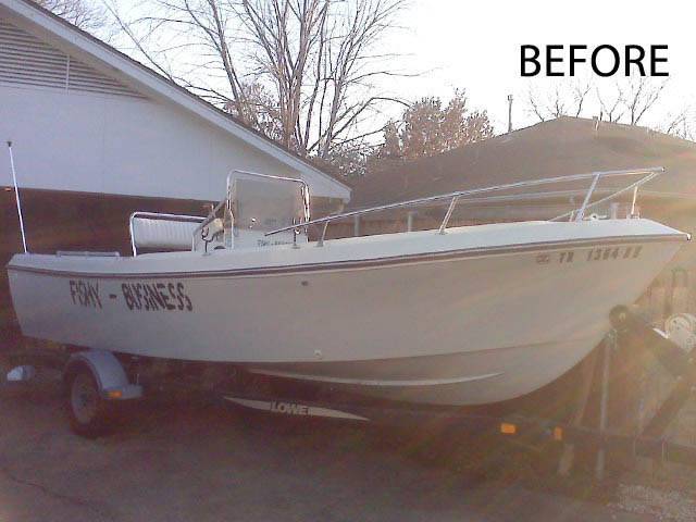1987 Aquasport with SG300 Boat T-Top