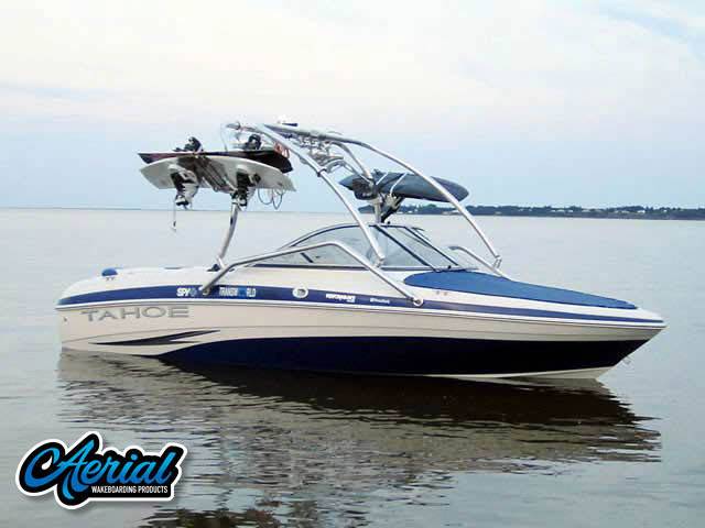 2008 Tahoe Q4 with Airborne Wakeboard Tower