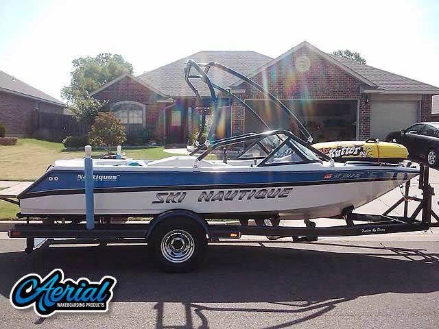 1994 Correct Craft Ski Nautique with Airborne 2.0 Wakeboard Tower — customer install photo